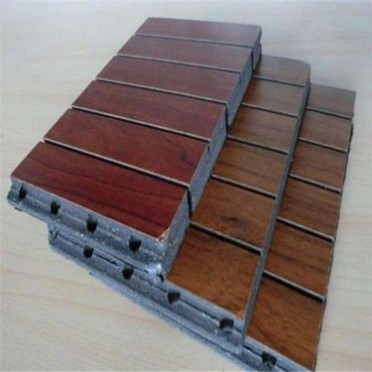 思方 防火木穿孔板 冰火板吸音板 槽木消聲板