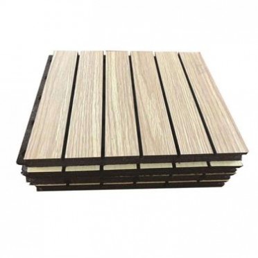 思方 穿孔陶晶吸音板 木制吸音板 復合木質穿孔吸聲板