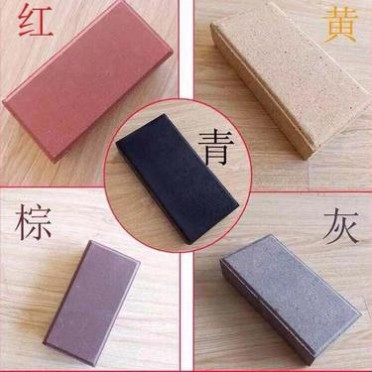 廠家批發燒結磚 紅色園林機壓磚 防滑耐磨人行道陶土磚 陶土燒結磚