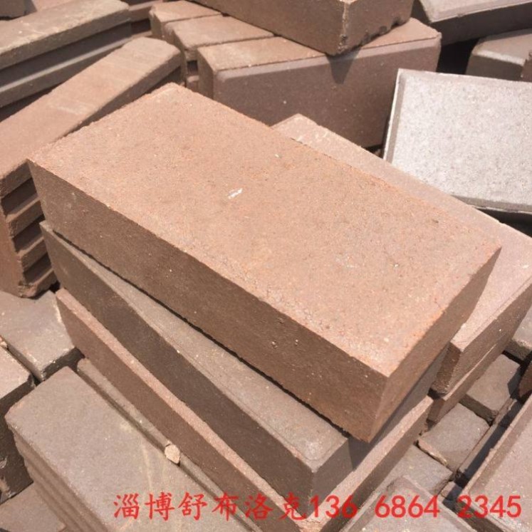 景觀鋪路磚  路面燒結磚防滑家用小區別墅多孔砌墻磚防腐蝕清陶土燒結磚 青灰燒結磚、清水磚 多孔燒結磚