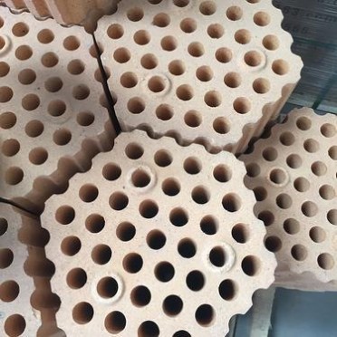 低蠕變粘土磚廠家供應 可定制7孔19孔36孔高鋁粘土格子磚 粘土孔磚 定制異型耐火粘土磚 黏土質耐火磚定制 **從優