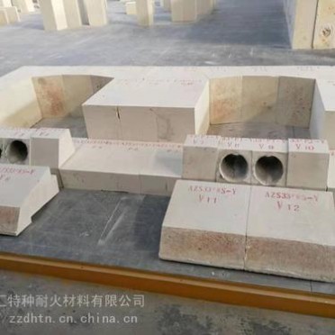 AZS41#WS電熔鋯剛玉磚耐火磚廠家無縮孔鋯剛玉耐高溫理想材料