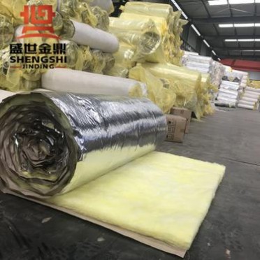 養殖棚花棚種植蔬菜棚用玻璃棉卷氈單雙面鋁箔保溫隔熱效果好