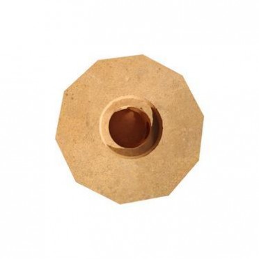 中企廠家生產批發高鋁耐火磚輕質隔熱磚六角中心磚-性能高|**