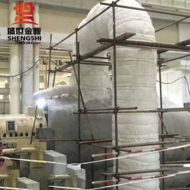電廠高溫蒸汽管道用硅酸鋁針刺毯隔熱纖維氈保溫棉材料廠家