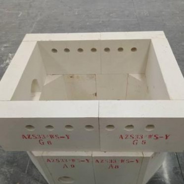 廠家供應玻璃電爐使用AZS電熔鋯剛玉磚