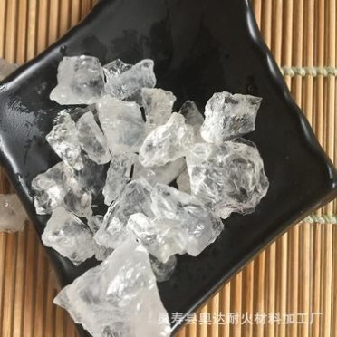 廠家 天然水晶碎石原石  魚缸碎石消磁水晶  含硅99.99